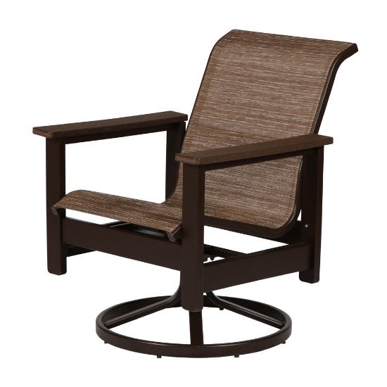 motion base marine grade polymer dining chair