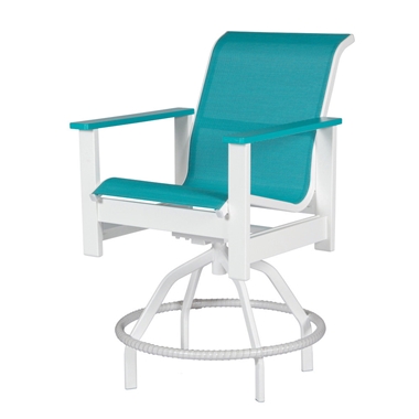 Windward Kingston Sling Swivel Balcony Chair - W4238