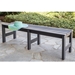Weather proof outdoor dining bench
