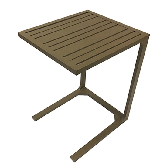 Windward Lido 20" Square Side Table - WT20W90