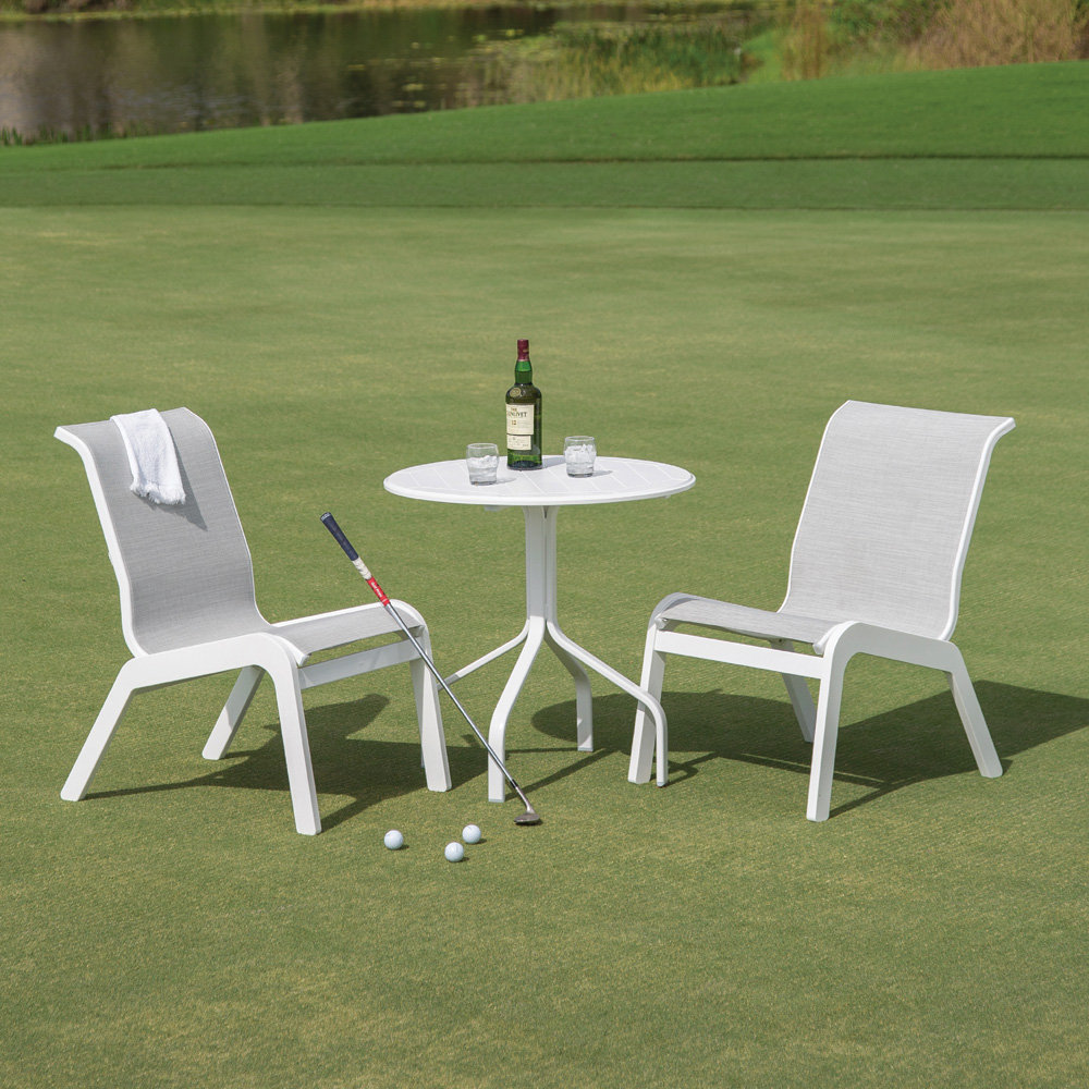 Windward Malibu MGP Sling Bistro Set for 2 - WW-MALIBU-SET4
