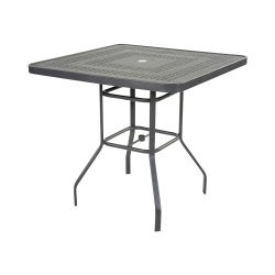 Windward Mayan Aluminum 36" Square Balcony Table - KD3618-36SMYNU