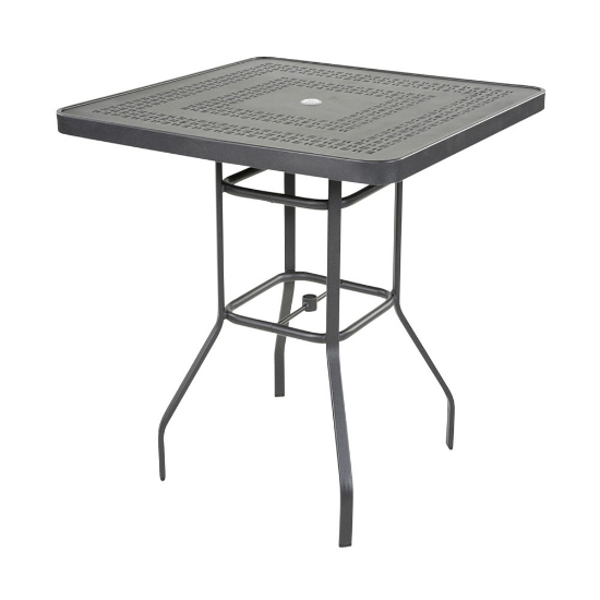 Windward Mayan Aluminum 36" Square Bar Table - KD3618BSMYNU