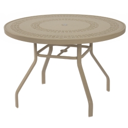 Windward Mayan Aluminum 36" Round Dining Table - KD3618MYNU