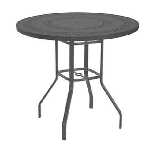 Windward Mayan Aluminum 42" Round Bar Table - KD4218BMYNU