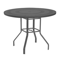 Windward Mayan Aluminum 47" Round Balcony Table - KD4718-36MYNU