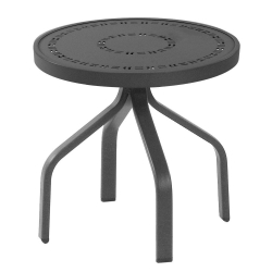 Windward Mayan Aluminum 18" Round Side Table - WT1818MYN