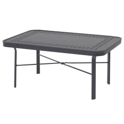 Windward Mayan Aluminum 24" x 36" Rectangular Coffee Table - WT2436-18MYN