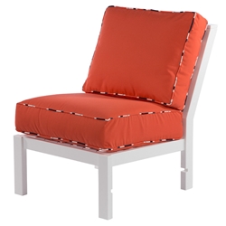 Windward Sanibel MGP Cushion Armless Sectional Chair - W87155