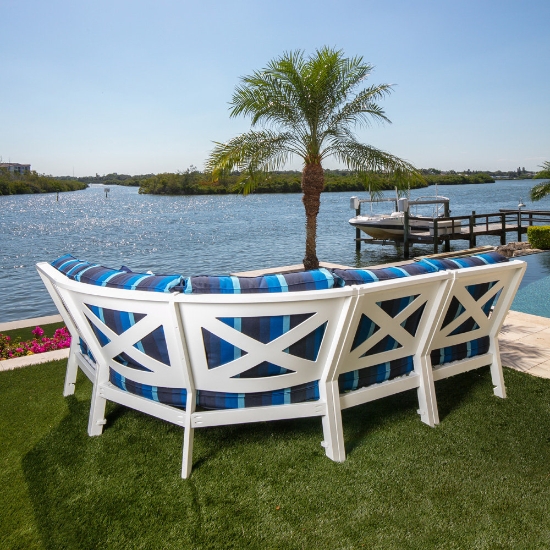 traditional sectional set