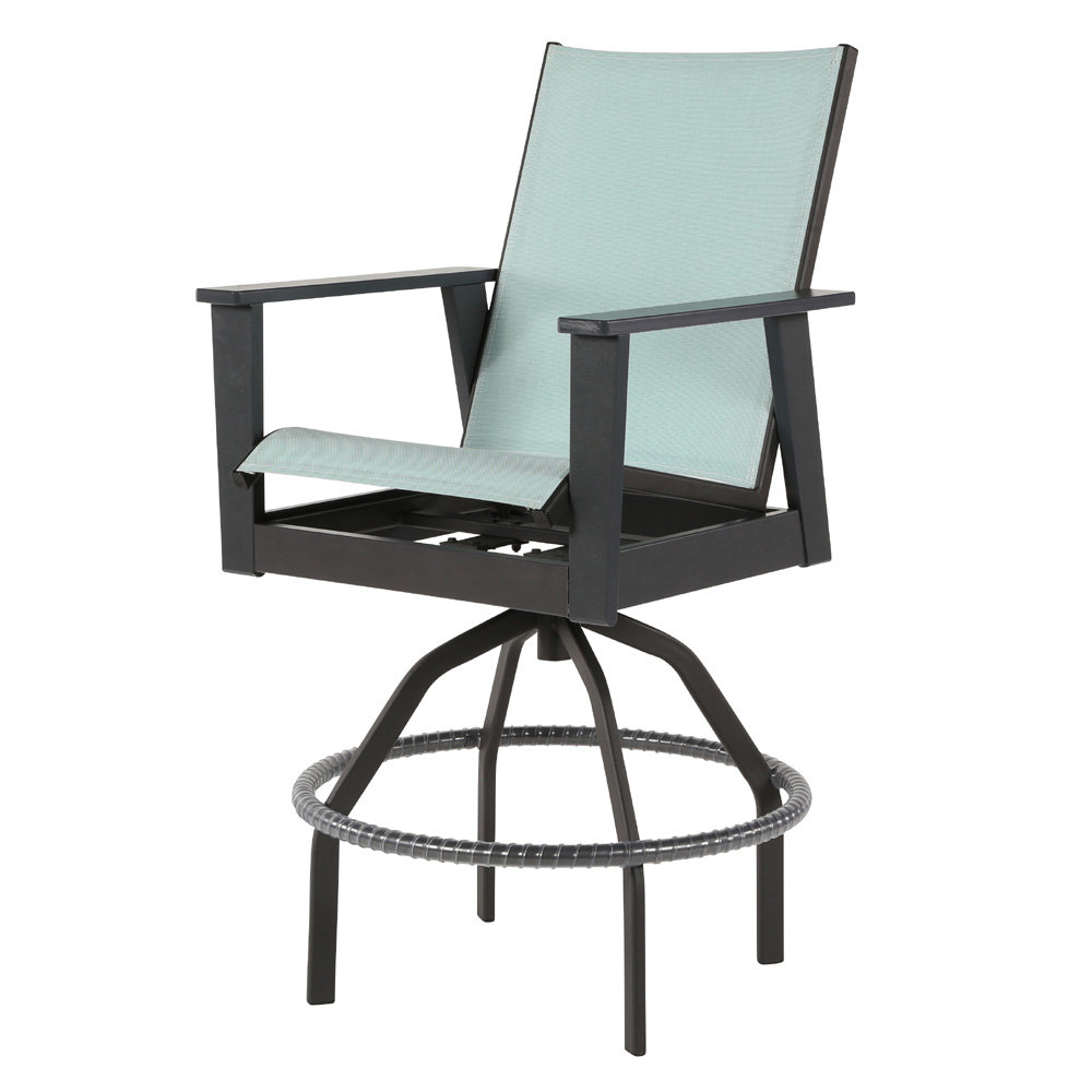 Windward Sienna MGP Sling Swivel Bar Chair - W7137