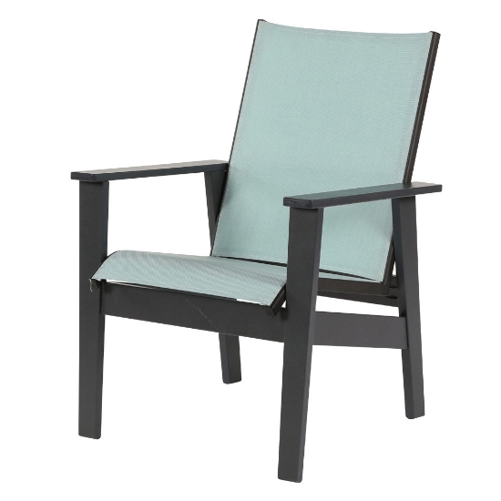 Marine grade polymer small ottoman