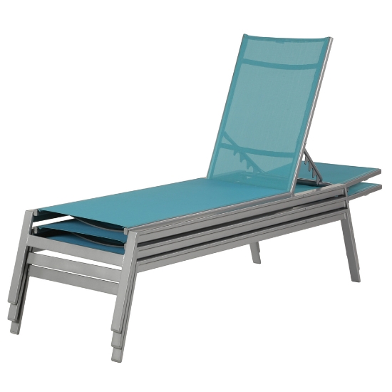 Windward Skyway Sling Armless Chaise Lounge - W2011