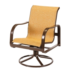 Windward Sonata Sling Dining Swivel Rocker - W4635