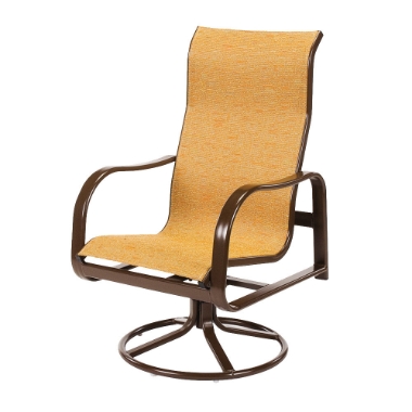 Windward Sonata Sling High Back Swivel Rocker - W4635HB