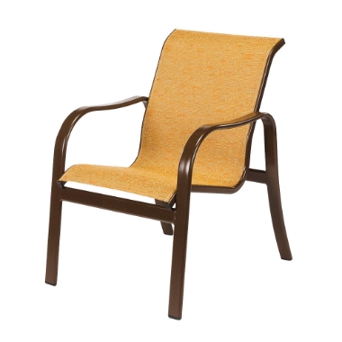 Windward Sonata Sling Dining Arm Chair - W4650