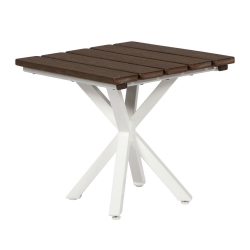 Windward Tahoe Plank 19" Square Side Table - WT1925STP