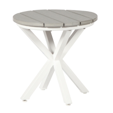Windward Tahoe Plank 20" Round Side Table - WT2025TP