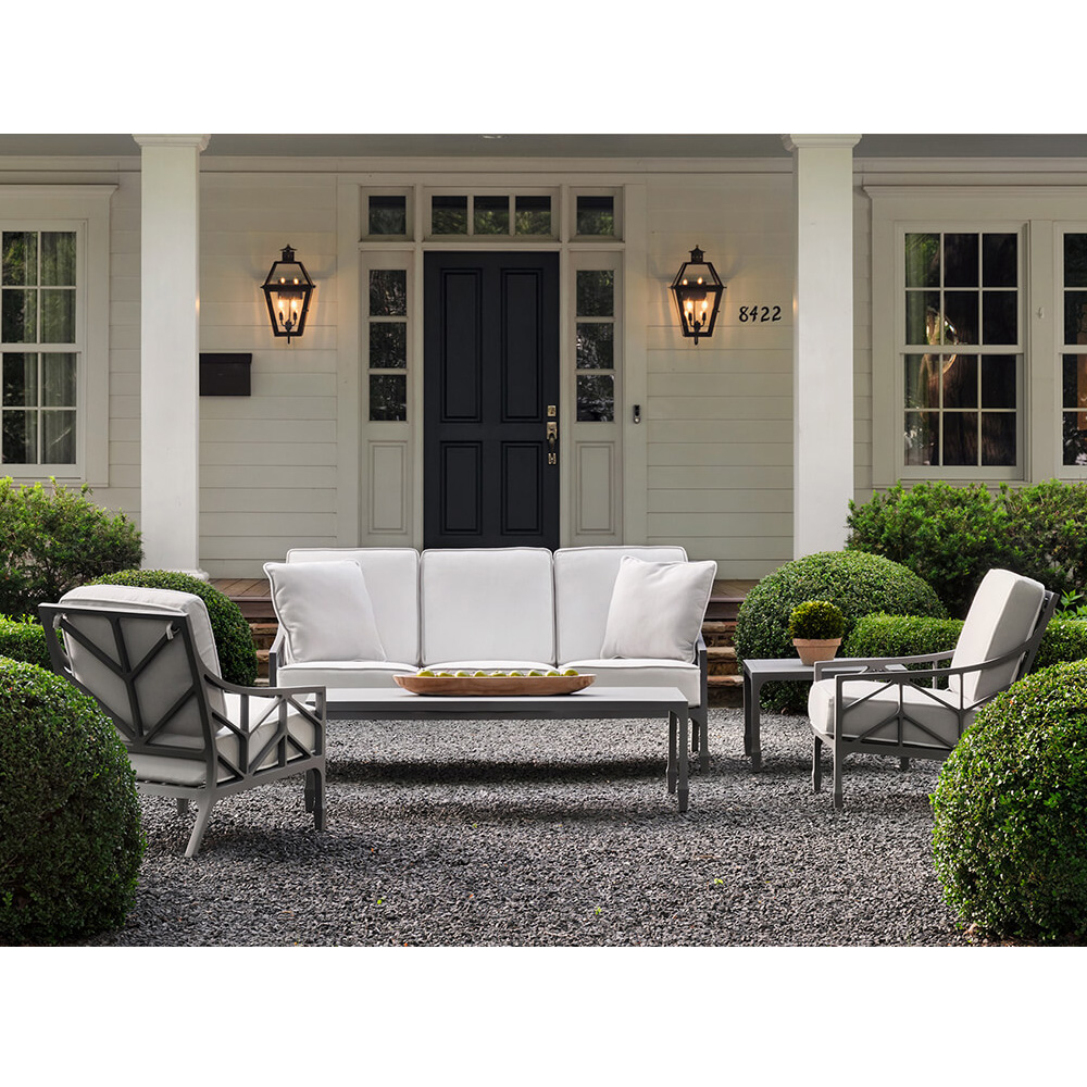 Woodard Alberti Cast Aluminum Patio Set - WD-ALBERTI-SET1
