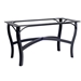 Salona Dining Set with Hammered Metal Dining Table - WD-SALONA-SET3