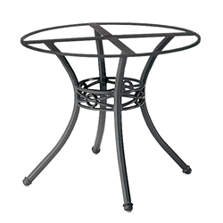 Woodard Delphi Dining Table Base with Round Rim - 854800