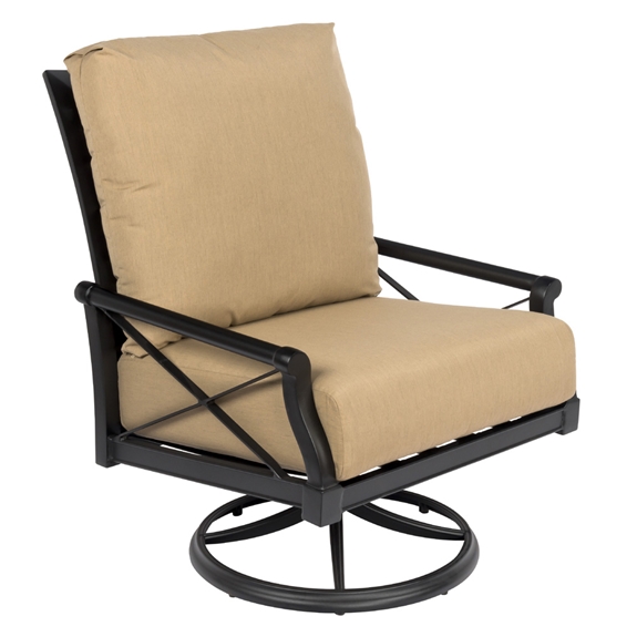 Woodard Andover Cushion Big Man's Swivel Rocking Lounge Chair - 510677