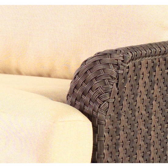 Aruba Wicker Loveseat - S530021