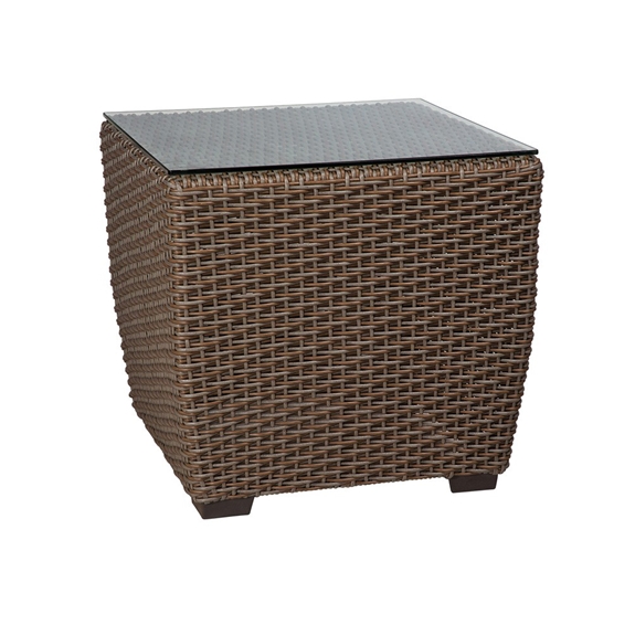 Woodard Augusta Woven Square End Table - S592201