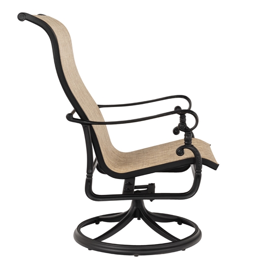 Avondale Sling dining chair side view