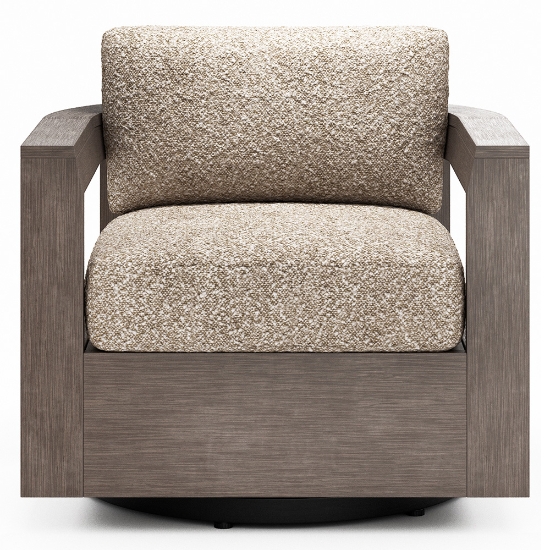 Beau Swivel Lounge Chair front view