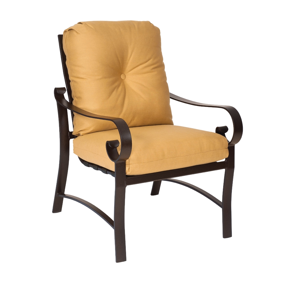 Woodard Belden Cushion Dining Arm Chair - 690401