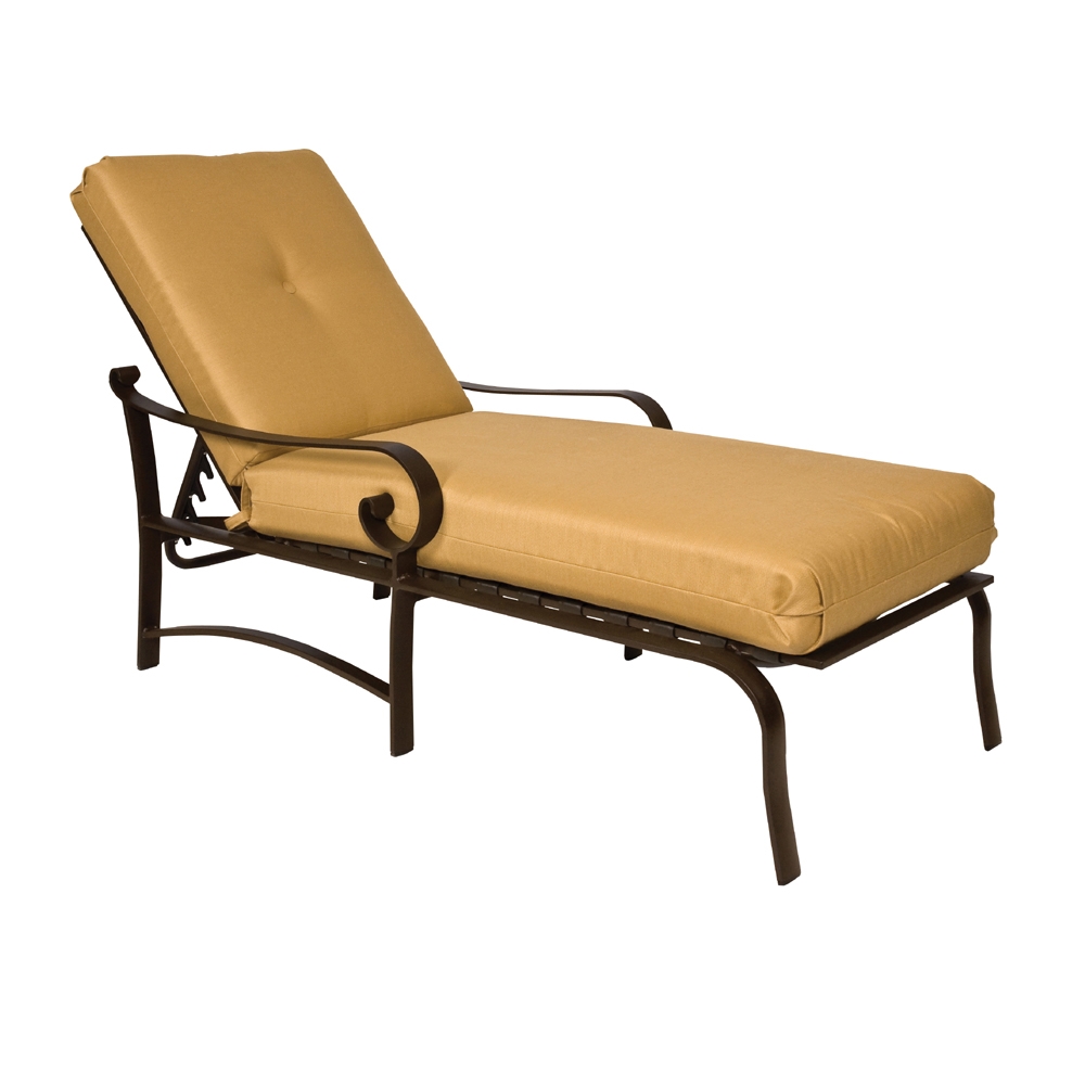 Woodard Belden Cushion Adjustable Chaise Lounge - 690470