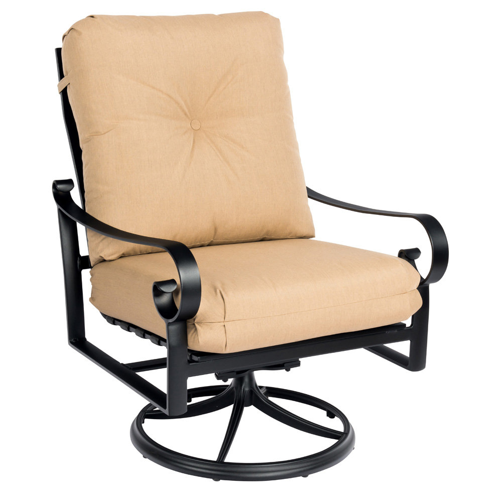 Woodard Belden Cushion Oversized Swivel Rocking Lounge Chair - 690677M