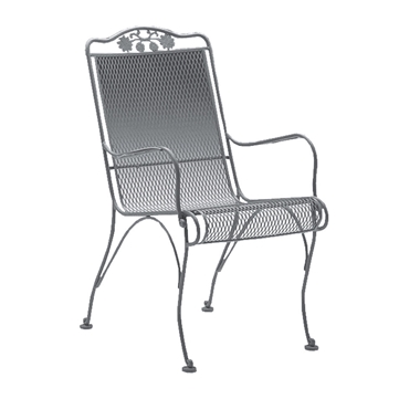 Woodard Briarwood High Back Dining Arm Chair - 400001