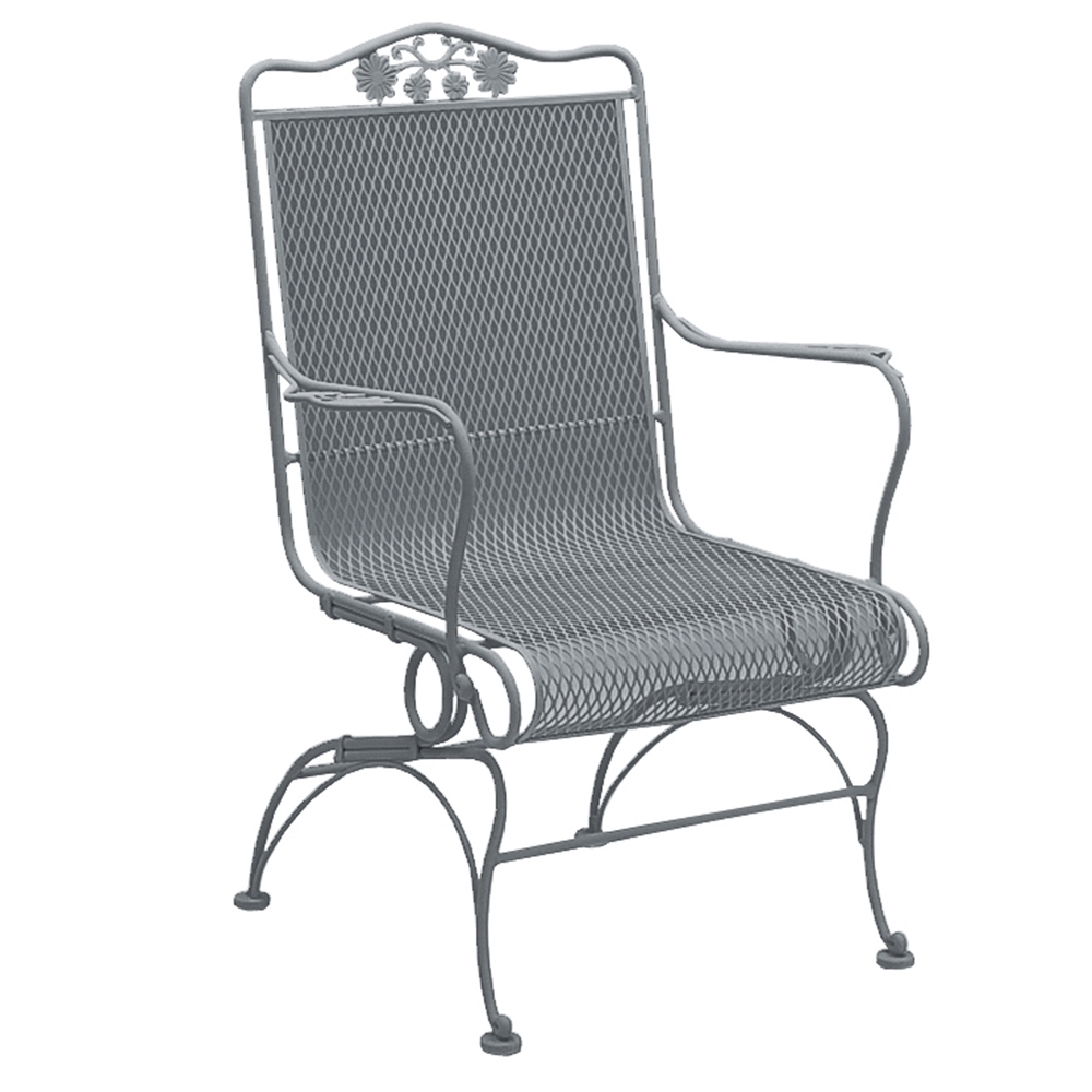 Woodard Briarwood High Back Coil Spring Chair - 400066