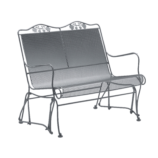 Woodard Briarwood High Back Gliding Loveseat - 400073