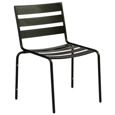 Woodard Cafe Series Metro Dining Side Chair - Stackable - 110002