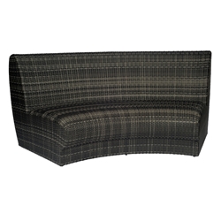 Woodard Genie Curved Armless Sofa - S504031