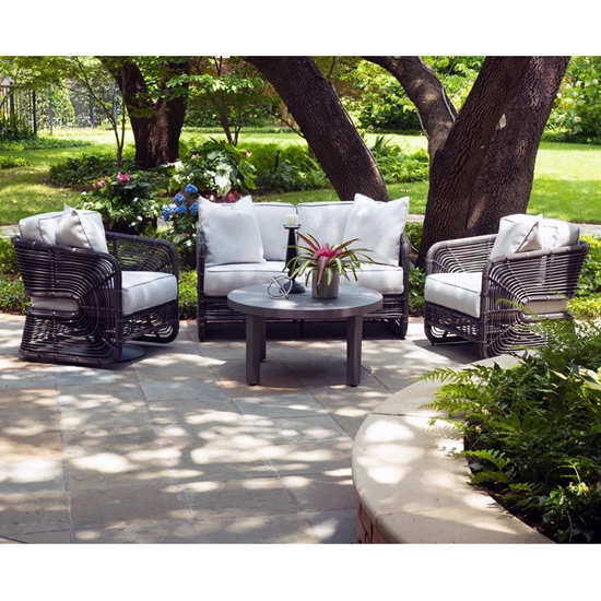 all weather woven outdoor wicker