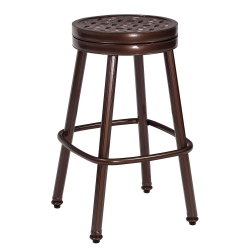 Woodard Casa Round Swivel Bar Stool - 3Y0668
