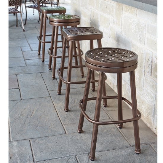 Casa Round Swivel Counter Stool - 3Y0669