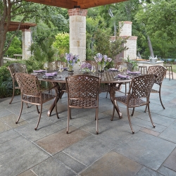 Woodard Casa 9 Piece Patio Dining Set - WOODARD-CASA-SET1
