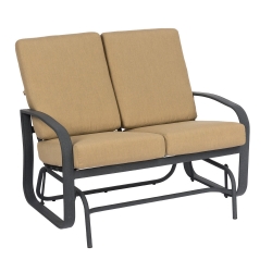 Woodard Cayman Isle Gliding Loveseat - 2EM473