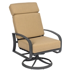 Woodard Cayman Isle Cushion Swivel Rocking Lounge Chair - 2EM477