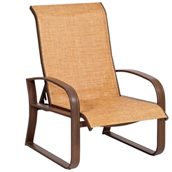 Woodard Cayman Isle Sling Adjustable Lounge Chair - 2FH435