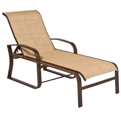 Woodard Cayman Isle Sling Adjustable Chaise Lounge - 2FH470