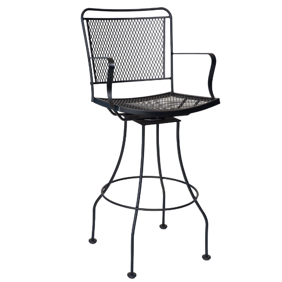 Woodard Constantine Swivel Bar Stool - 130068