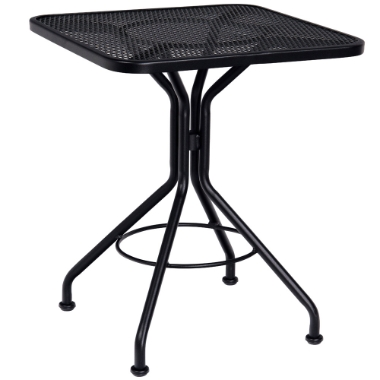 Woodard 24 Inch Square Contract Plus Bistro Table - 280024