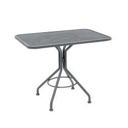 Woodard 30 Inch Square Contract Plus Bistro Umbrella Table - 280027