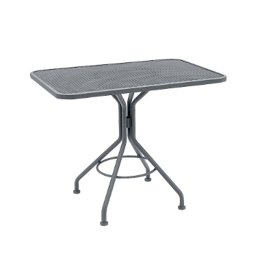 Woodard 30 Inch Square Contract Plus Bistro Umbrella Table - 280027